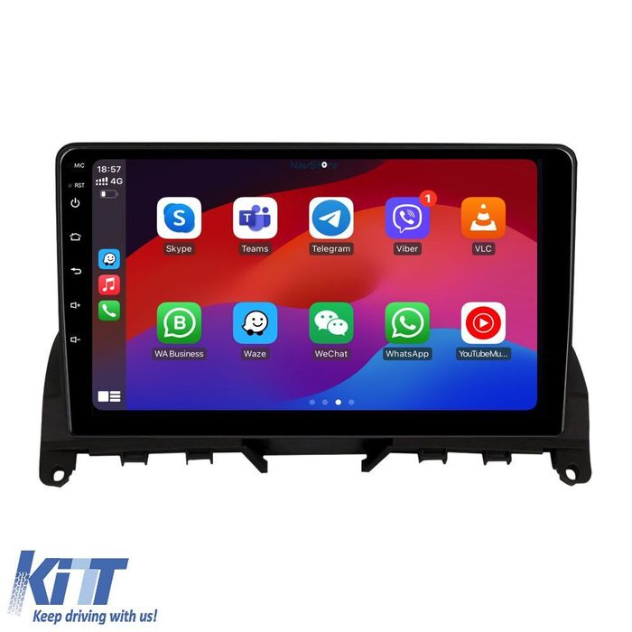 Navigatie Dedicata Mercedes Benz C-Class W204 S204 (2006 - 2013), 9Inc