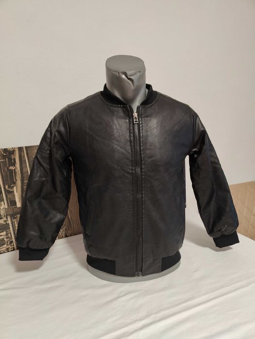 Geaca de piele copil 11-12 ani