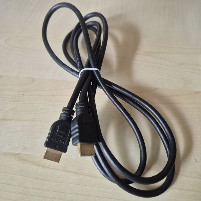 Cablu HDMI, tata-tata, 4k, Ethernet, 1.8 metri aurit, negru