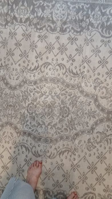 Covor țărănesc de lana 2/3 m, țesut,  calitate