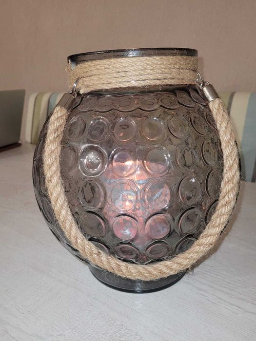 Centru masa din sticla - Masiv