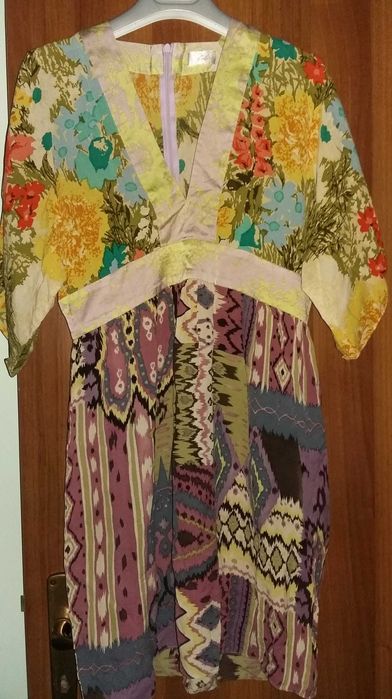 Рокля от естествена коприна Bela Fashions