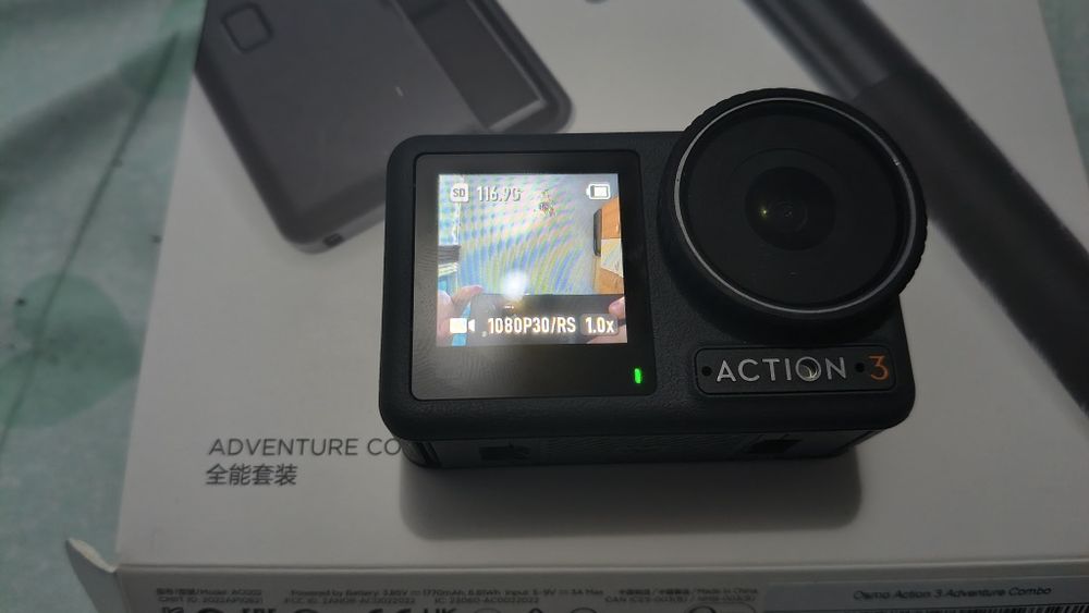Camera Video Actiune Sport Dji Osmo Action 3 Adventure Combo 4K Noua