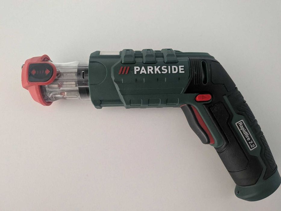 Surubelnita electrica Parkside Rapidfire 2.2 cu acumulator si biti