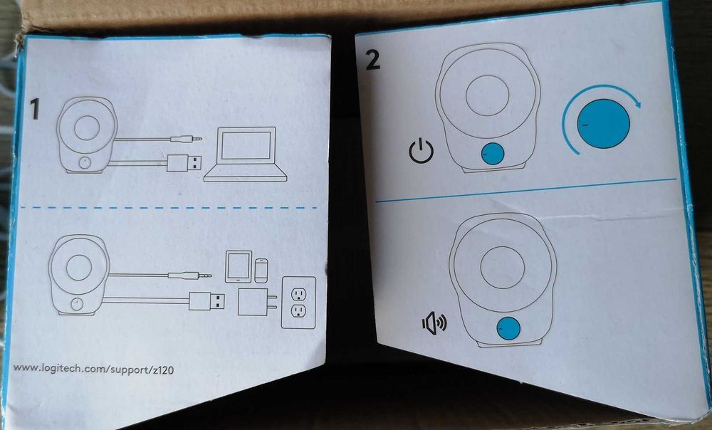 Sistem Boxe stereo Logitech alimentare USB