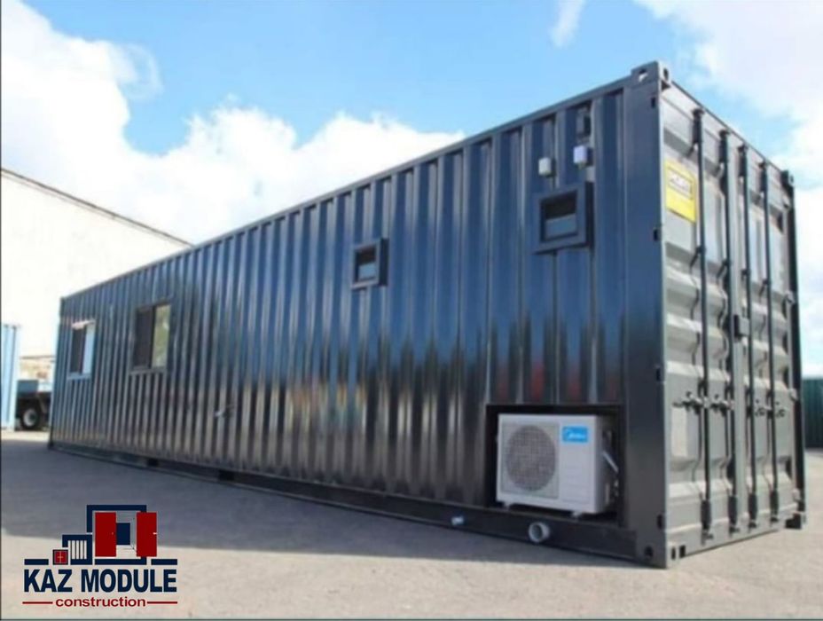 Пустой контейнер. Утепленный контейнер