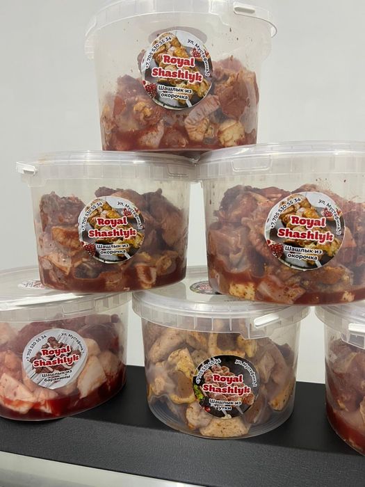 Шашлык в вёдрах 5000тг