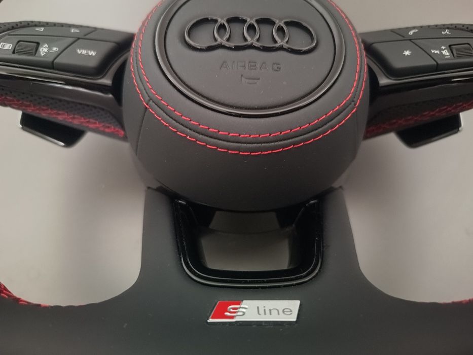ТОП Волан S-line Audi A3 A4 A5 A6 A7 A8 Q3 Q5 Q7 комплект с Аербег