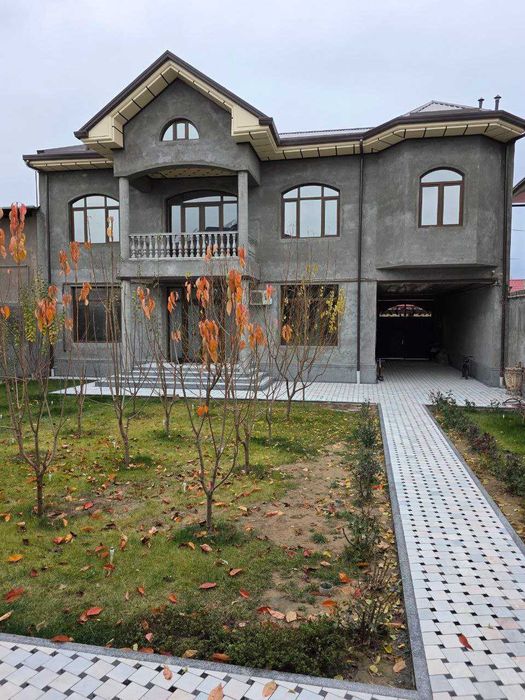 Евродом в Элитной махалле, Кибрай, 6-соток, 2 уровня, 450 м2, 7 комнат