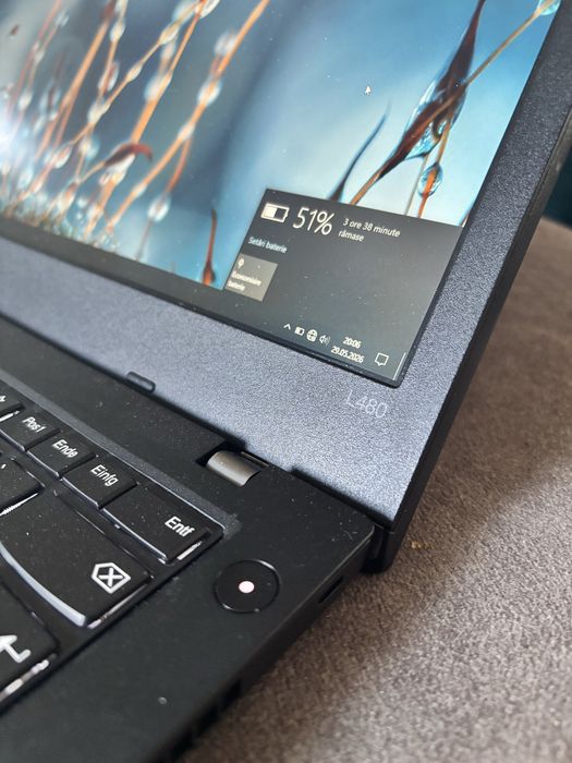 Lenovo L480• i7-8550U• Cellular Sim• SSD 256gb• Bateria 5 ore• geanta noua