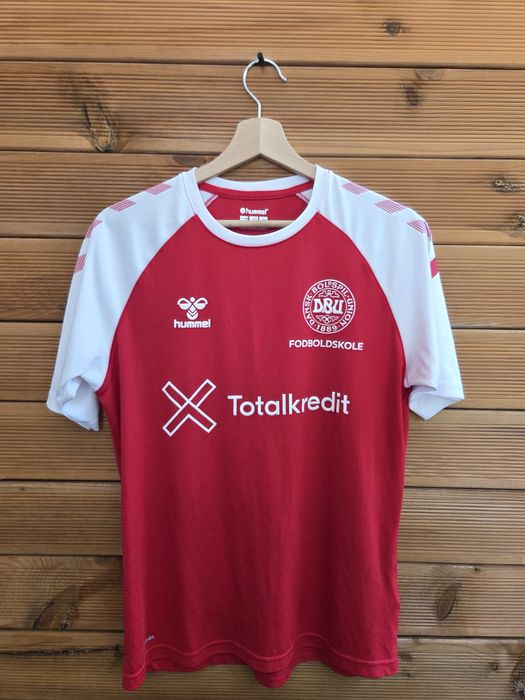Оригинална футболна тениска Hummel Denmark Дания Unisport H. Lodberg 7