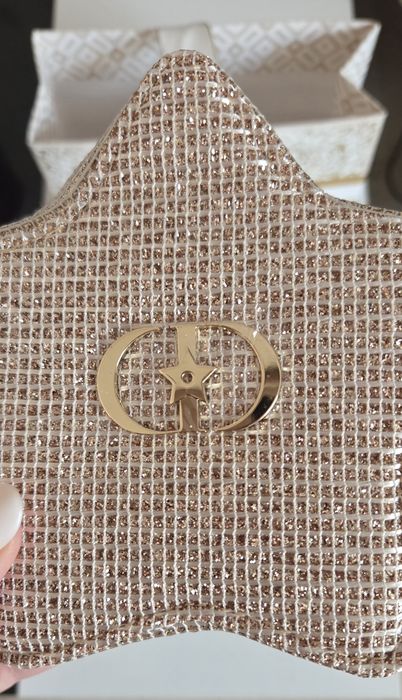 Dior златна  звезда - несесер за козметика