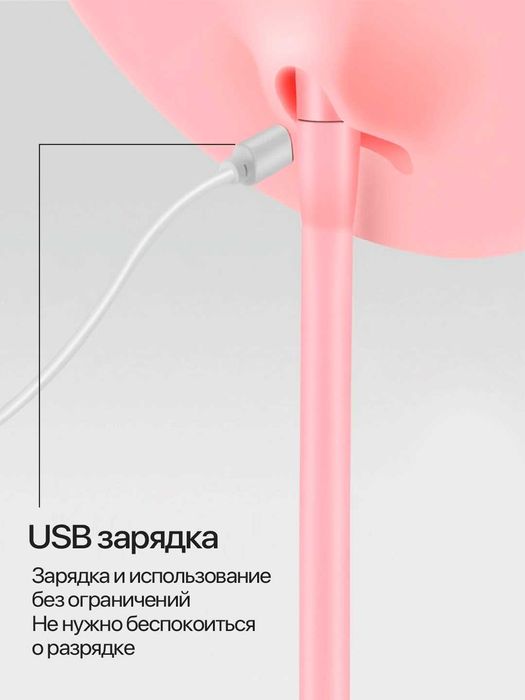 Стильное LED зеркало для макияжа с подсветкой, помощник для ухода
