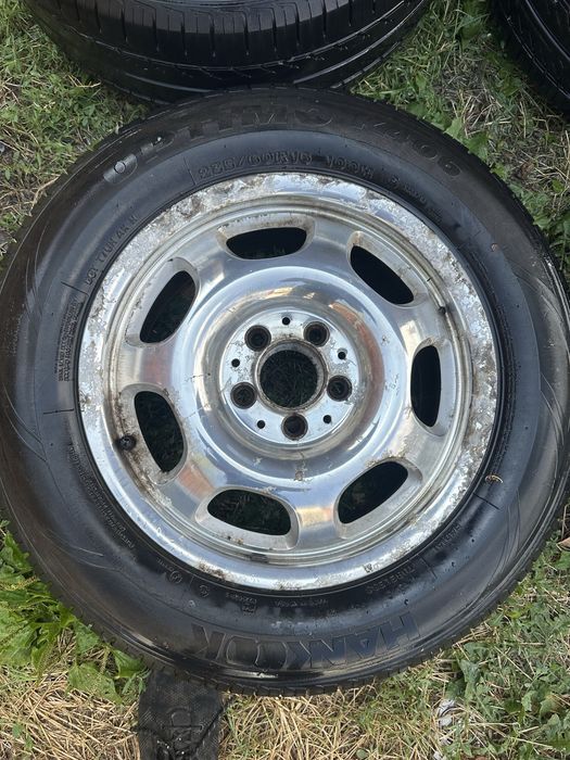 Оригинални джанти за мерцедес w220 S класа/ mercedes W220 / 16цола 5х112 66.6мм/ 7.5Jx16 ET 46/ подходящи за W210 W 211