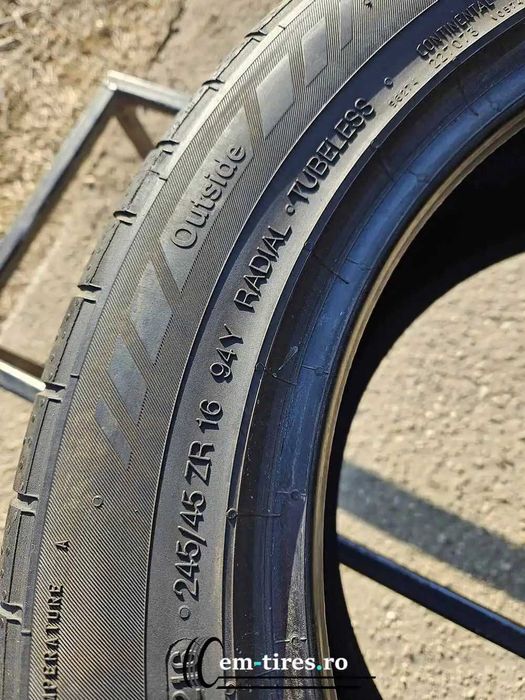 Anvelope Vara 225/50 R16 + 245/45 R16 CONTINENTAL ContiSportContact
