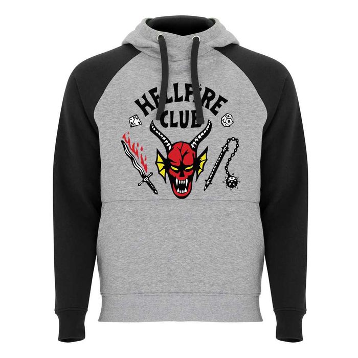 Суичъри, тип Hoodie HELLFIRE CLUB Stranger Things - 5 цвята!