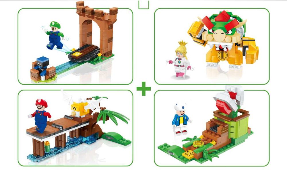 Конструктор Mario Brothers Супер Марио 479 части.