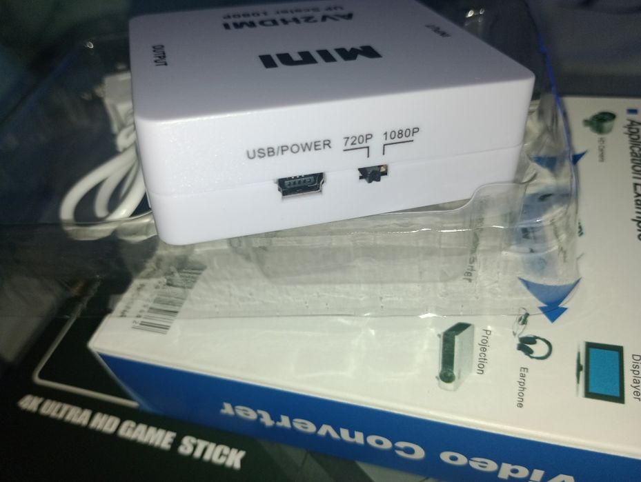 Адаптер переходник с AV на HDMI
