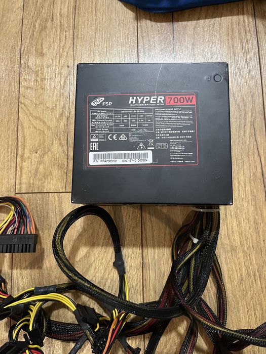i7‑8700 + ASUS H310M + FSP 700W + Gammaxx 300 – отлично състояние