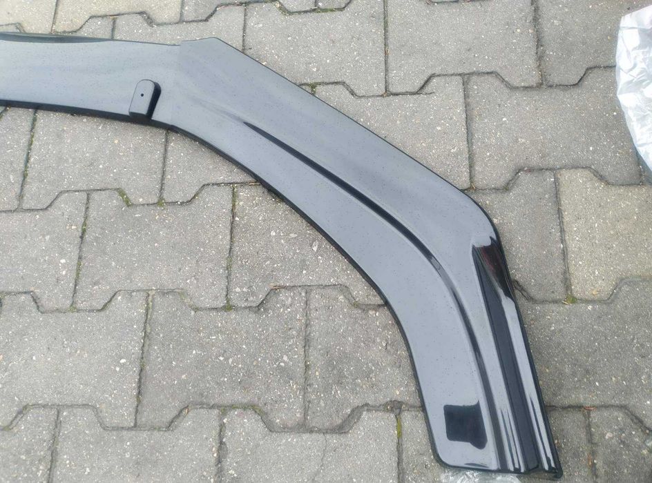 Преден лип спойлер универсален 3 части ЧЕРЕН – нож за броня, тунинг