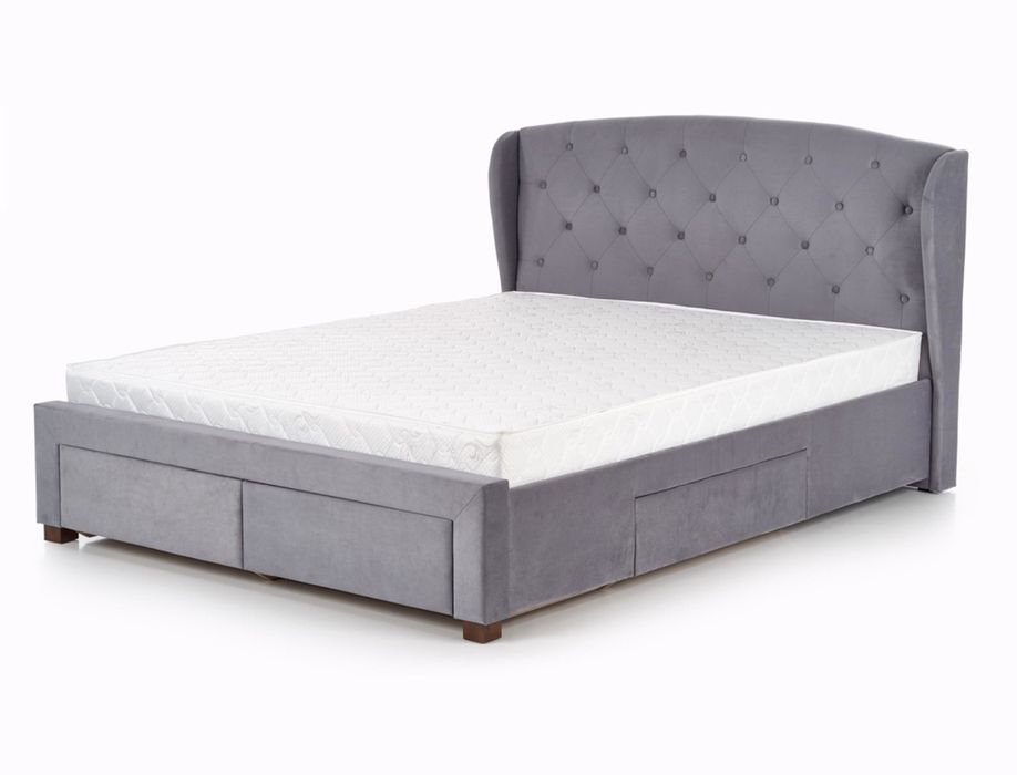 Тапицирано легло Sabrina Сиво