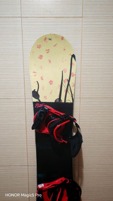 Placa snowboard 145- 146 Nitro lectura-legaturi -boots