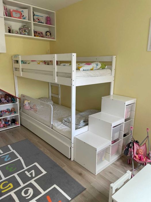 двуетажно легло Ikea MYDAL