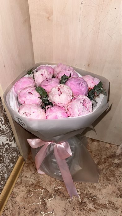 Букет из цветов пионыыыы