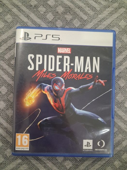 Spider man miles morales на английском