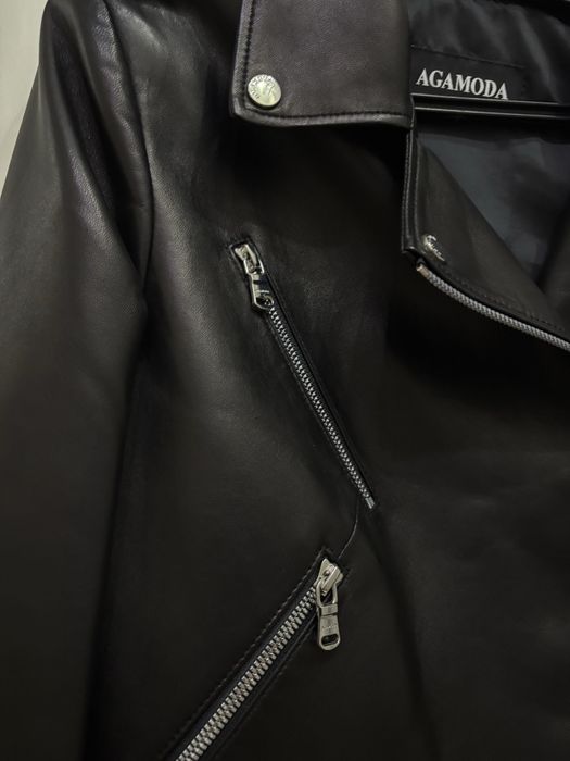 Кожаная куртка 44- 46 размер