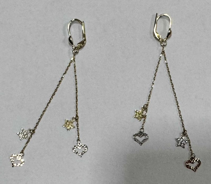 Златни обеци 14K 585 – 2,24 гр.
