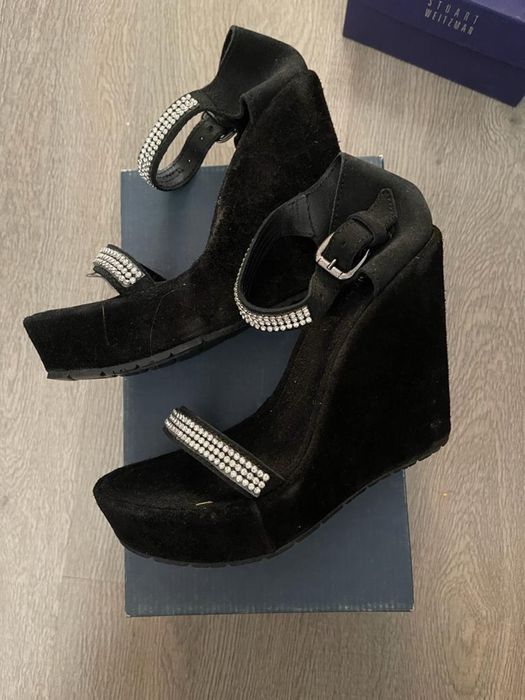 Туфли замшевые