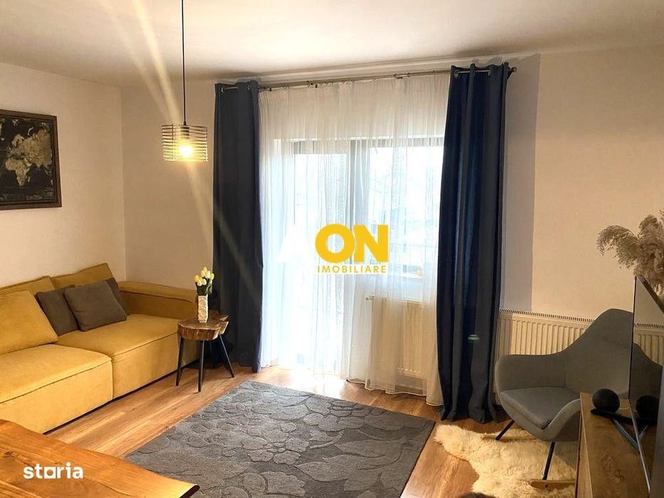 Apartament 2 camere, 2 balcoane, etaj 2, mobilat, utilat, Cetate