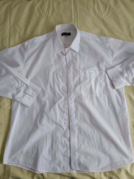 Cămașă bărbați 45, 46 noi și outlet alb, mov, albastru, maro, violet