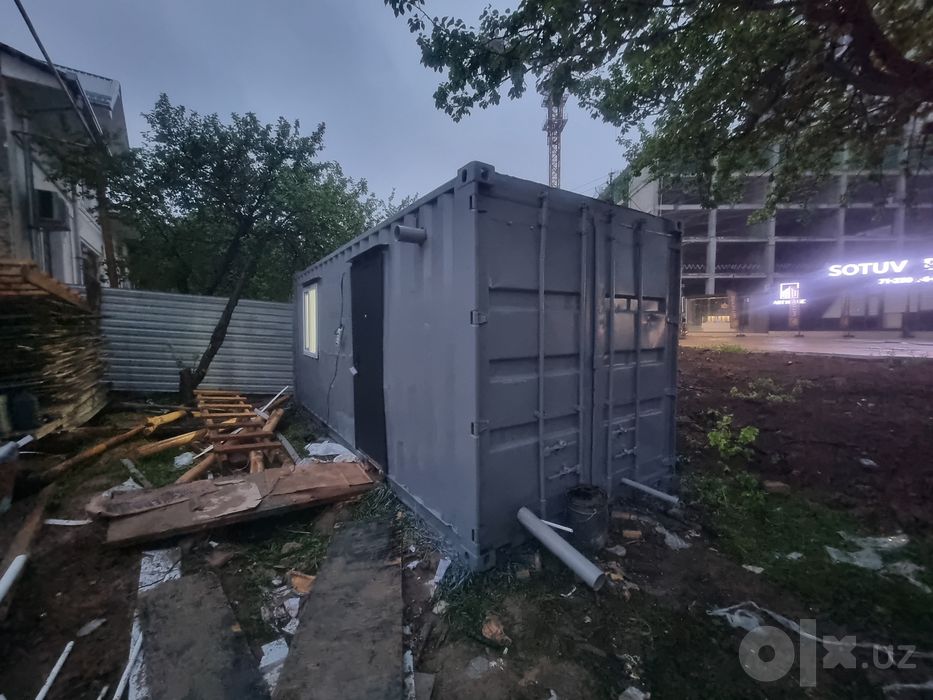 Контейнер Домик Офис Кантейнер срочно сотилади Konteyner sotiladi Uyla