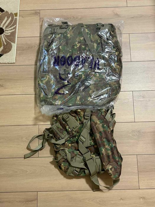 Raniță militară Combat 90L + Puiut 30L Fortele Terestre