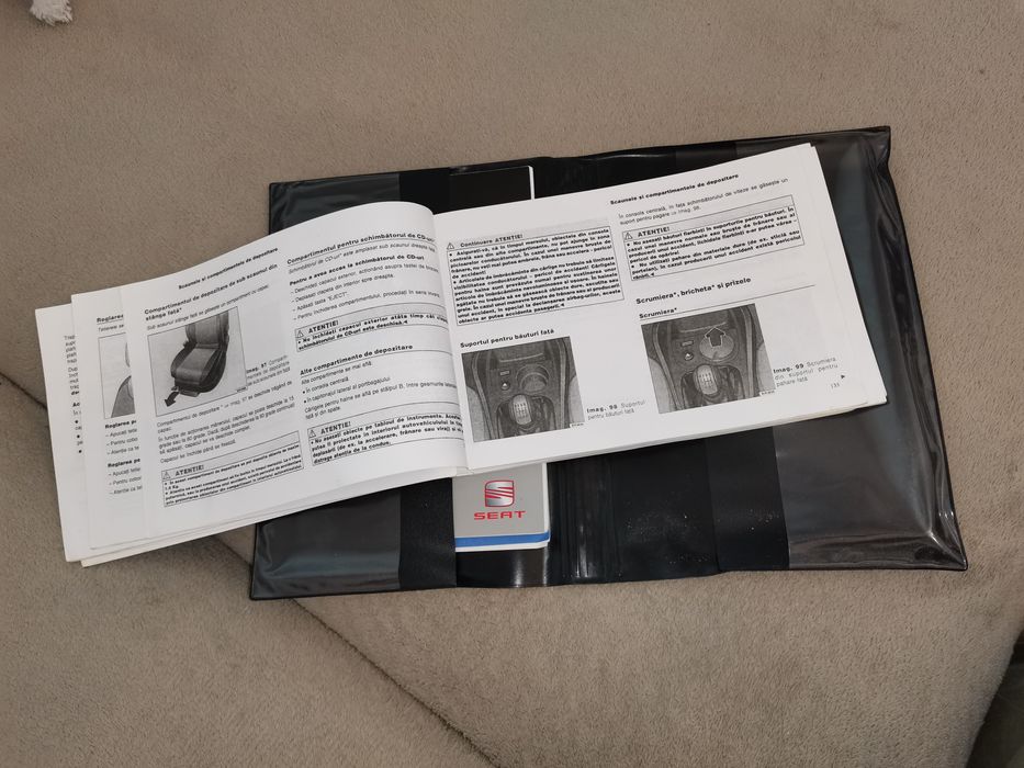 Carte mapa manual utilizare seat leon