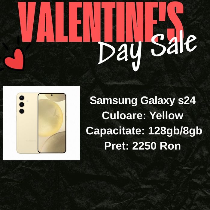 Oferta!! Samsung Galaxy S24 128gb/8gb Yellow Duos/Fact+Garantie