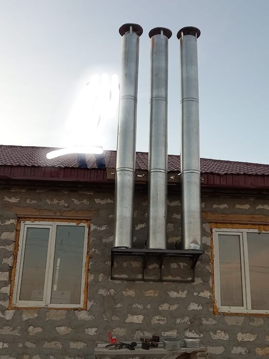 Вентиляция, дымоходы