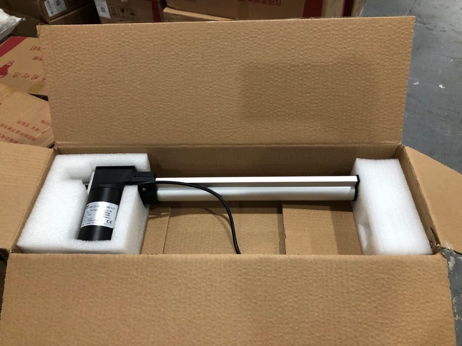 Актуатор линейный привод для инкубтора теплица