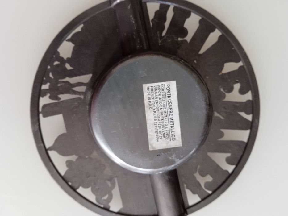 Пепелник Firenze диам.11,5 см Цинк