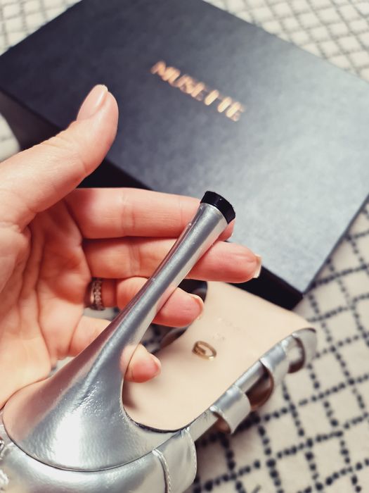 Sandale cu toc musette