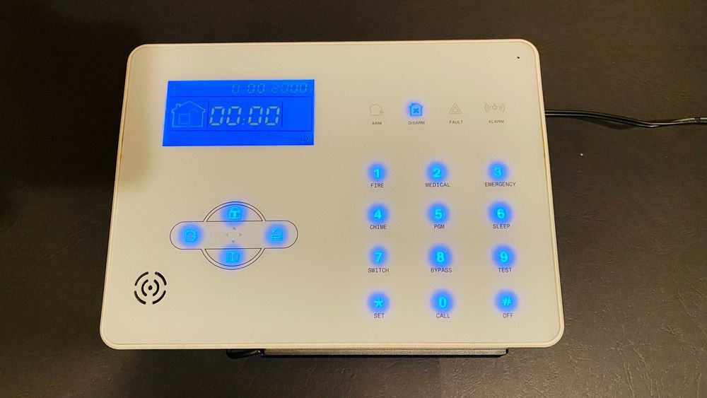 командно табло за алармена система