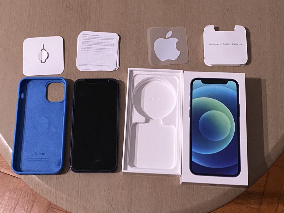 iPhone 12 mini 128GB син