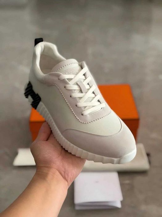 Hermes Bouncing Sneakers White Leather (40-45 номер)