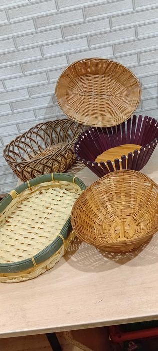 Корзинки плетеные для  хлеба и выпечки