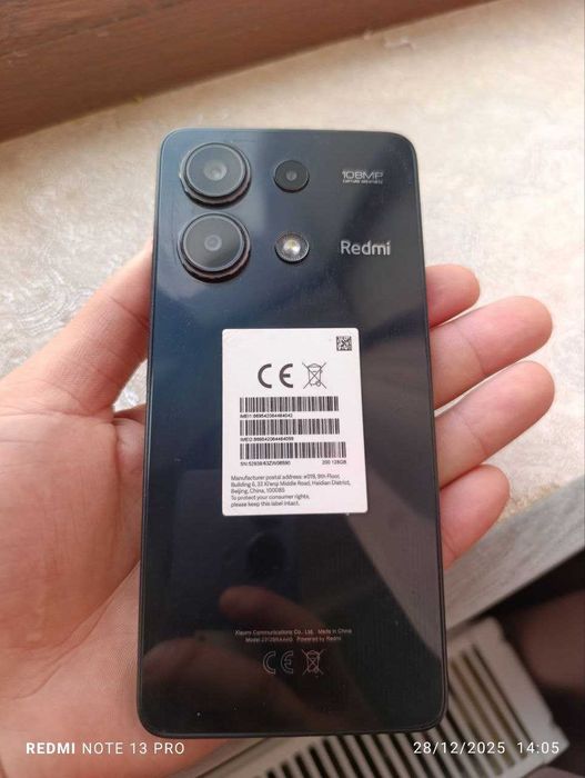 Redmi note 13 8/128 ideal akkuratni ishlatilgan