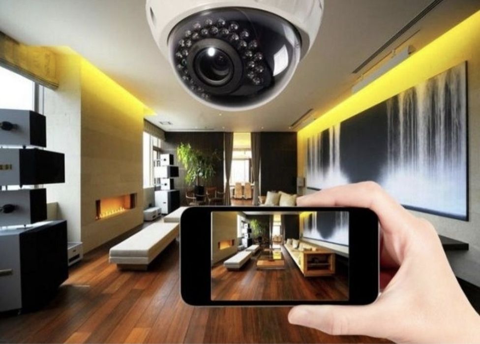 Видеонаблюдения установка