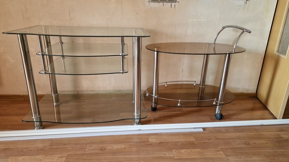 Стеклянные столики