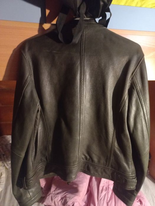 Кожаная куртка Massimo Dutti